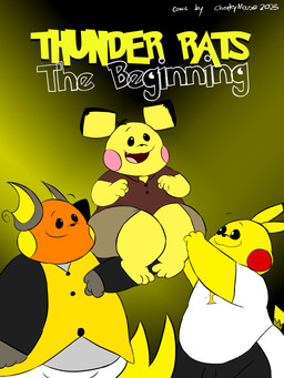 anthro black_bottomwear black_clothing black_ear_tips black_hair black_sclera black_shorts black_sleeves blurred_background bottomwear brown_bottomwear brown_clothing brown_ear_tips brown_hands brown_pants carrying_another clothing collared_shirt dipstick_ears dress_shirt ear_markings eyebrows fangs floating_eyebrows grey_clothing grey_shirt grey_topwear group hair holding_partner jewelry male multicolored_ears necklace on_shoulder on_top_of open_mouth orange_body pants pink_cheeks raised_eyebrow red_cheeks shirt shorts simple_background sitting sitting_on_shoulder smile smiling_at_another teeth text title topwear trio white_bottomwear white_clothing white_eyes white_pants white_shirt white_topwear yellow_body yellow_cheeks yellow_clothing yellow_ears yellow_shirt yellow_topwear chonkymouse nintendo pokemon pace_(blastoiseanimator) pedro_(blastoiseanimator) riley_(blastoiseanimator) generation_1_pokemon generation_2_pokemon pichu pikachu pokemon_(species) raichu 2023 absurd_res comic cover cover_art cover_page dated digital_media_(artwork) english_description english_text hi_res signature