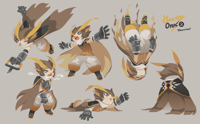 anthro armor bag blocking breath brown_eyes brown_hair cape chinese_commentary cloak clothing commentary crawling dragging english_commentary eyebrows falling gauntlets gloves hair handwear looking_ahead looking_aside looking_away male multiple_angles on_ground open_mouth panting puffy_pants raised_inner_eyebrows shoulder_bag simple_background solo sweater sweater_vest tired topwear v-shaped_eyebrows vest yellow_clothing yellow_sweater yellow_sweater_vest yellow_topwear yellow_vest tyson_tan cc-by-sa creative_commons owlboy otus otus_(owlboy) avian bird owl 2016 absurd_res digital_media_(artwork) hi_res krita_(artwork) signature
