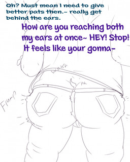 alternate_species bottomwear butt butt_expansion clothing denim denim_bottomwear denim_clothing expansion female furrification gender_transformation growth hip_expansion jeans male mental_transformation mtf_transformation pants short_stackification species_transformation tail tail_growth text tight_clothing transformation candondor english_text hi_res