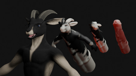 after_transformation anthro before_transformation body_horror erection eyewear genitals glasses grey_background indi_(kestenan) limb_regression male mid_transformation part penis permanent simple_background solo transformation wearing_glasses kestenan_(artist) animate_inanimate bovid caprine goat mammal 16:9 sequence widescreen