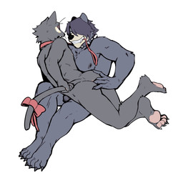 anal anal_fingering anthro anus black_body black_fur bruised bruised_eye collar collar_only fingering foreskin fur genitals leash leash_in_mouth leashed_collar male male/male male_penetrated nude nude_male object_in_mouth open_mouth pawpads penetration penis simple_background tail white_background jrjresq marsh_(jrjresq) tussle_(jrjresq) bear black_bear domestic_cat felid feline felis mammal ursine 1:1 hi_res
