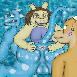 anus balls butt genitals gift group group_sex male myryon parody sex tail threesome trio wind myryon_spoof mythology aquatic dragon fish mythological_creature mythological_scalie scalie shark 1:1