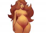 belly big_belly breasts brown_nipples female genitals inverted_nipples lips looking_at_viewer navel nipples pregnant pregnant_female pregnant_humanoid pussy simple_background solo thick_thighs white_background yellow_eyes unknown_artist mattel monster_high mythology clawdeen_wolf animal_humanoid canid canid_humanoid canine humanoid mammal mammal_humanoid mythological_canine mythological_creature werecanid werecanine werecreature werewolf