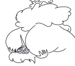 anthro blush blush_lines butt butt_crush duo facesitting female hand_on_butt male male/female puppet sitting_on_another smokin-chip deltarune undertale_(series) chippy_(smokin-chip) spamton_g._spamton chipmunk ground_squirrel humanoid mammal rodent sciurid tree_squirrel black_and_white monochrome sketch