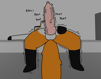 animal_genitalia animal_penis anthro balls bed big_penis bodily_fluids bottomless breath canine_genitalia canine_penis clothed clothing expansion eyewear furniture genital_expansion genital_fluids genital_focus genitals glasses huge_penis knot lying lying_on_bed on_back on_bed panting penis penis_expansion penis_focus precum solo throbbing throbbing_penis vein veiny_penis foxfreeguy charlie_(foxfreeguy) canid canine fox mammal absurd_res hi_res