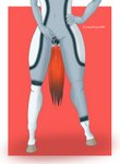 after_masturbation animal_genitalia animal_pussy anthro blue_body bodily_fluids equine_genitalia equine_pussy female genital_fluids genitals hooves orange_tail pussy solo tail vaginal_fluids white_body temetnosce88 hayley_(temetnosce88) equid mammal hi_res