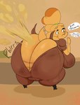 anthro big_butt bodily_fluids bottomwear butt clothing embarrassed exhibitionism exposed fart fart_cloud fart_fetish female gas huge_butt humiliation office office_clothing profanity solo speech_bubble sweat sweatdrop sweaty_butt tail text torn_bottomwear torn_clothing ghostful animal_crossing nintendo isabelle_(animal_crossing) canid canine mammal 2024 absurd_res english_text hi_res