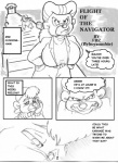 anthro bear comic digital_drawing_(artwork) digital_media_(artwork) disney duo english_text fbz female graphite_(artwork) greyscale hi_res kit_cloudkicker male mammal mixed_media monochrome pencil_(artwork) rebecca_cunningham talespin text traditional_media_(artwork)