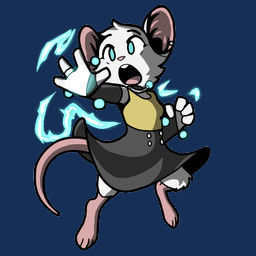anthro armwear bottomwear clothed clothing dress ear_piercing elbow_gloves female gloves handwear magic open_mouth piercing ring skirt solo reakuthecrate beatrix_(reakuthecrate) mammal mouse murid murine rodent