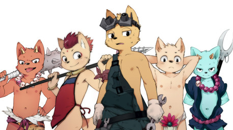 ^69 anthro apron bottomless bracelet canine claws clothed clothing club fundoshi gloves group half-dressed horn jewelry kemono loincloth looking_at_viewer male mammal naked_apron navel necklace nipples oni open_shirt overalls pose shirt smile standing tongue tools topless tunic underwear weapon wrench young
Rating: Questionable
Score: 11
User: Blinx_the_Cat
Date: February 11, 2014 ^69 anthro apron bottomless bracelet canine claws clothed clothing club fundoshi gloves group half-dressed horn jewelry kemono loincloth looking_at_viewer male mammal naked_apron navel necklace nipples oni open_shirt overalls pose shirt smile standing tongue tools topless tunic underwear weapon wrench young
Rating: Questionable
Score: 11
User: Blinx_the_Cat
Date: February 11, 2014