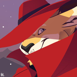 anthro blue_eyes closed_smile clothed clothing ears_back fur hat headgear headwear looking_at_viewer male male_anthro mouth_closed pivoted_ears red_clothing red_hat red_headwear red_topwear smile solo topwear white_body white_fur yellow_body yellow_fur solaxe_(artist) solaxe kangaroo macropod mammal marsupial 1:1 absurd_res bust_portrait hi_res portrait