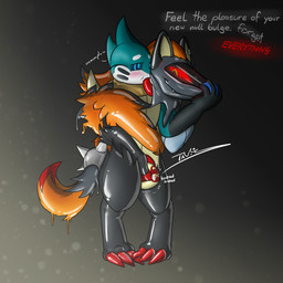 3_fingers 3_toes blush chastity_device claws clothing cock_gag creases dildo dildo_insertion duo feet feral fingers forced forced_transformation gag gagging hypnosis kneading latex latex_clothing latex_skinsuit lock_bulge lock_symbol male membrane_(anatomy) mind_control neck_ring null_bulge ringed_eyes sex_toy sex_toy_insertion skinsuit suit_transformation takeover teasing tight_clothing toes transformation visor webbed_hands taviscreationbase nintendo pokemon mokata_(buizel) animate_inanimate buizel generation_4_pokemon generation_5_pokemon living_clothing pokemon_(species) zoroark