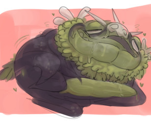 anthro anus aroused blush bodily_fluids breath butt butt_focus embarrassed erection genitals gesture green_tongue layed_down male messy nude overweight overweight_anthro panting panting_in_face penis slightly_chubby solo suggestive suggestive_gesture tapering_penis tongue anonymous_artist hollow_knight:_silksong hollow_knight_(franchise) team_cherry groal_the_great amphibian frog 2025 sketch