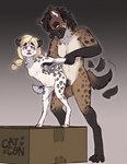 adult_on_young age_difference anthro arm_pull balls bent_over big_penis black_body black_ears black_fur black_hair black_nose black_tail blonde_hair bloodshot_eyes blue_eyes box breasts brown_body brown_ears brown_fur brown_tail butt cardboard cardboard_box container duo female female_penetrated forced from_behind_position fur genitals grey_body grey_fur grey_spots grey_tail hair half-closed_eyes hand_on_wrist interspecies long_hair looking_at_another looking_back male male/female male_penetrating male_penetrating_female markings motion_lines multicolored_body multicolored_fur multicolored_tail narrowed_eyes on_box orange_eyes penetration penile penile_penetration penis penis_in_pussy prison_guard_position rape sex sharp_teeth size_difference small_breasts spots spotted_body spotted_fur spotted_markings spotted_tail standing standing_sex tail tail_markings tail_motion tailwag teeth thick_thighs three-quarter_view tongue two_tone_tail vaginal vaginal_penetration white_body white_fur wrist_grab young young_anthro young_female young_penetrated younger_penetrated catalystconverter felid hyena mammal pantherine snow_leopard 2024 artist_name digital_media_(artwork) hi_res