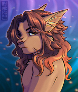 anthro astralcat gabriel_(kymerekal) hair long_ears long_hair male solo sunset kymerekal arthropod beetle elateroid felid feline firefly insect lion mammal pantherine winged_lion_(disambiguation)
