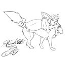 butt female feral forced genitals leg_grab pawpads paws presenting presenting_hindquarters presenting_pussy pussy raised_leg solo tail tail_grab queen'smate nintendo pokemon eeveelution generation_4_pokemon glaceon pokemon_(species) 2020 absurd_res digital_media_(artwork) hi_res line_art monochrome