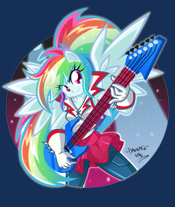 alternate_species blue_body blue_skin bottomwear clothed clothing electric_guitar eyewear feathered_wings feathers female gloves guitar hair handwear heart_symbol humanoidized long_hair multicolored_hair musical_instrument pink_eyes playing_guitar playing_music plucked_string_instrument rainbow_hair simple_background skirt solo sparkles string_instrument transparent_background wings danmakuman equestria_girls hasbro my_little_pony mythology rainbow_dash_(eg) animal_humanoid equid equid_humanoid equine equine_humanoid humanoid mammal mammal_humanoid mythological_creature mythological_equine pegasus_humanoid 2014 absurd_res alpha_channel hi_res