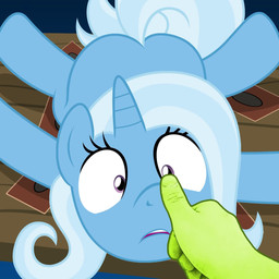blue_body blue_hair blue_tail boop duel_monster_cards female feral furniture hair horn humanoid_hands looking_at_viewer multicolored_hair nose_boop purple_eyes solo table tail two_tone_hair two_tone_tail yu-gi-oh_card anonymousandrei badumsquish third-party_edit friendship_is_magic hasbro my_little_pony mythology yu-gi-oh! trixie_(mlp) duel_monster equid equine mammal mythological_creature mythological_equine unicorn 1:1 animated hi_res short_playtime sound video