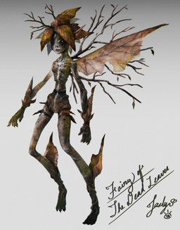 3_toes bare_breasts breasts brown_body brown_skin featureless_crotch feet female grey_body grey_skin insect_wings leaf leaf_armwear leaf_hair leaf_legwear lepidopteran_wings long_body looking_at_viewer missing_nose multicolored_body multicolored_skin nails plant plant_hair pseudo_hair pupils sharp_nails simple_background skinny small_breasts solo text toes torso_markings twig two_tone_body two_tone_skin white_eyes wings ruffu unnamed_character elemental_creature elemental_humanoid fairy flora_fauna humanoid plant_humanoid digital_media_(artwork) digital_painting_(artwork) hi_res painting_(artwork)