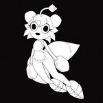 2_tails anthro black_background crossgender doll female mitten_hands mouthless mtf_crossgender multi_tail simple_background solo stitch_(sewing) tail nosoyem21 sega sonic_the_hedgehog_(series) tails_doll animate_inanimate canid canine fox living_doll mammal 1:1 hi_res monochrome