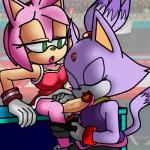 anthro breasts clothed clothing duo erection eyelashes eyes_closed fellatio female genitals gynomorph gynomorph/female intersex intersex/female open_mouth oral penile penis sex marthedog thekaimaster07 sega sonic_the_hedgehog_(series) amy_rose blaze_the_cat domestic_cat eulipotyphlan felid feline felis hedgehog lagomorph mammal 1:1 absurd_res hi_res