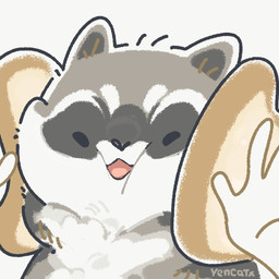black_eyes black_nose bread dot_eyes duo feral food grey_body humanoid_hands simple_background simple_eyes solo_focus white_body yencatx mammal procyonid raccoon 1:1 2022