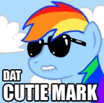 bite biting_lip biting_own_lip blue_body blue_fur eyewear female feral fur hair lips multicolored_hair rainbow_hair self_bite solo sunglasses text unknown_artist dat_ass_(meme) friendship_is_magic hasbro my_little_pony rainbow_dash_(mlp) equid equine horse mammal pony english_text image_macro impact_(font) low_res meme