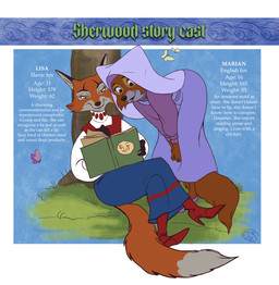 anthro black_facial_markings blue_gem book brooch clothing crossed_legs dress duo ears_up face_on_moon facial_markings female footwear fullmoon gem grass green_book head_markings headdress high_heels leaning leaning_forward markings moon open_book open_mouth outside paintbrush_tail pink_headdress plant reading reading_book red_clothing red_footwear red_high_heels shoes sitting tail tree sir_paulus disney robin_hood_(disney) lisabeth_(lord_paulus) maid_marian arthropod butterfly canid canine canis fox insect lepidopteran mammal hi_res