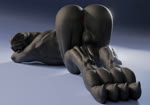 anus backsack balls big_butt butt erection feet genitals humanoid_genitalia humanoid_penis jiggling looking_at_viewer looking_back male nude penis presenting presenting_hindquarters shaking_butt simple_background solo no-name-no-problem halo_(series) microsoft xbox_game_studios alien humanoid sangheili scalie 2024 3d_(artwork) 3d_animation animated blender_(artwork) digital_media_(artwork) hi_res no_sound short_playtime webm