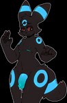 anthro black_body blue_markings blush bodily_fluids cum fur genital_fluids genitals male markings mastectomy_scar nipples nude penis red_eyes scar solo tail thick_thighs mxnster_fxcker nintendo pokemon fan_character zee_(mxnster_fxcker) canid eeveelution generation_2_pokemon mammal pokemon_(species) shiny_pokemon umbreon absurd_res alpha_channel digital_media_(artwork) hi_res trans_(lore) trans_man_(lore)