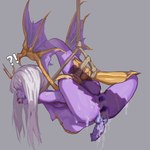 abdominal_bulge animal_genitalia anthro anus bdsm bodily_fluids bondage bound breasts cum cum_in_ass cum_in_mouth cum_in_vagina cum_inflation cum_inside erection eye_roll feet_tied gag gaping gaping_anus gaping_vagina genital_fluids genital_focus genitals grey_hair hair hands_tied hands_tied_behind_back hands_tied_to_feet herm herm/male herm_humanoid inflation interrobang intersex intersex/male intersex_humanoid it'll_never_fit knot knotted_penis male male_anthro nude penis penis_focus penis_shadow purple_body purple_skin rear_view ridged_penis scales side_eye small_breasts solo_focus suspension tail_anus vulva wings wrists_to_ankles squishhee final_fantasy final_fantasy_xiv mythology square_enix nael_deus_darnus animal_humanoid dragon dragon_humanoid humanoid mythological_creature mythological_scalie scalie 1:1 absurd_res hi_res