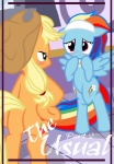 absurd_res accessory applejack_(mlp) blue_body blue_feathers blue_fur blush clothing comic cover cover_art cover_page cowboy_hat cutie_mark duo earth_pony english_text equid equine feathered_wings feathers female female/female friendship_is_magic fur hair hasbro hat headband headgear headwear hi_res horse mammal multicolored_hair multicolored_tail my_little_pony mythological_creature mythological_equine mythology pegasus pony pyruvate rainbow_dash_(mlp) rainbow_hair rainbow_tail spa tail text wings