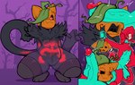 anthro anthro_on_anthro big_butt big_penis black_body black_fur black_sclera butt duo eyebrows female first_person_view food for_a_head fruit fur genitals glans green_body green_sclera holding_head holidays humor imminent_sex internal internal_vaginal kneeling male male/female male_pov open_mouth penis penis_on_face plant pseudo_hair pseudo_hair_over_eye pumpkin pumpkin_head pussy red_body red_glans spread_legs spreading these_aren't_my_glasses thick_thighs tongue translucent translucent_body uterus uvula turch european_mythology halloween irish_mythology mythology umbra_(defunctumbra) bovid caprine dullahan felid feline ghost mammal object_head sheep spirit comic hi_res