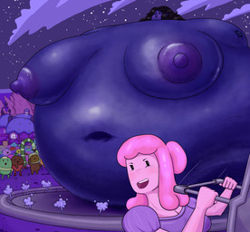 5_fingers after_inflation after_transformation belly belly_expansion big_belly big_breasts big_nipples blue_body blue_clouds blue_skin blue_sky blueberry_inflation body_inflation breast_expansion breasts candy canon_couple cleavage clothed clothing deep_navel dessert erect_nipples expansion female fingers food group huge_belly huge_breasts humanoid_pointy_ears hyper hyper_belly hyper_breasts hyper_inflation immobile inflation lever looking_in_awe looking_up male navel night nipples open_mouth pointy_ears pouting pulling_lever round_body size_difference sky spherical_inflation star starry_sky ripenjoocy adventure_time cartoon_network candy_cane_guy chocoberry dirt_beer_guy marceline_abadeer princess_bubblegum candy_humanoid candy_people_(at) food_creature food_humanoid humanoid living_candy vampire 2024 absurd_res digital_media_(artwork) english_description hi_res krita_(artwork)