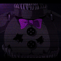 belly_mouth bow_tie button_(fastener) claws front_view machine male sharp_teeth solo static teeth tongue tongue_out thehobbyhorse five_nights_at_freddy's five_nights_at_freddy's_4 scottgames nightmare_(fnaf) animatronic bear mammal robot robot_anthro 1:1 animated