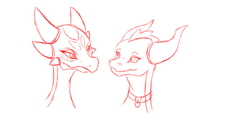 claws collar duo eyes_closed fangs female female/female feral french_kissing horn jewelry kissing love lying_on_ground markings membrane_(anatomy) membranous_wings multi_horn on_ground playful playful_face seductive tail teeth tongue wings darkary activision mythology spyro_the_dragon cynder ember_(spyro) dragon mythological_creature mythological_scalie scalie 16:9 2d_animation animated monochrome sketch widescreen