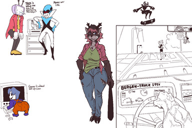anthro big_breasts big_butt breasts butt duo fan_designs female for_a_head huge_breasts male muscular muscular_male text wide_hips signirsol asgore_running_over_dess deltarune undertale_(series) dess_holiday noelle_holiday queen_(deltarune) ramb_(deltarune) roaring_knight tenna_(deltarune) animate_inanimate deer mammal new_world_deer object_head reindeer 2025 3:2 english_text