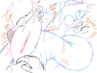 ambiguous_gender ambiguous_human animal_genitalia animal_penis bestiality blue_body blush blush_lines bodily_fluids cetacean_genitalia cetacean_penis cum cum_on_hand cum_on_own_penis cum_on_penis cum_on_self dialogue disembodied_hand drooling duo ejaculation erection exclamation_point feathered_wings feathers feral feral_focus genital_fluids genital_slit genitals handjob head_wings heart_symbol human_on_feral interspecies looking_pleasured male male_feral male_focus open_mouth orgasm orgasm_face penile penis pink_penis pokephilia saliva serpentine sex simple_background solo_focus speech_bubble tail tapering_penis text three-quarter_view tongue tongue_out tremble_spikes unusual_wing_placement white_background wings memento_moripng nintendo pokemon dragonair generation_1_pokemon human mammal pokemon_(species) 2019 4:3 digital_drawing_(artwork) digital_media_(artwork) hi_res japanese_description japanese_text sketch