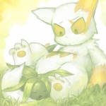 ambiguous_gender blush bodily_fluids claws drooling duo eyes_closed feet fur grass hindpaw markings paws plant red_markings saliva sleeping tail white_body white_fur amearare nintendo pokemon generation_1_pokemon generation_3_pokemon oddish pokemon_(species) zangoose 1:1 2008