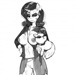 2013 anthro anthrofied bow breasts cat clothing collar duo ear_piercing equine eyes_closed feline female feral friendship_is_magic greyscale hair half-closed_eyes holding horse kevinsano mammal monochrome my_little_pony nipples opalescence_(mlp) piercing pony pussy rarity_(mlp) torn_clothing wardrobe_malfunction
Rating: Explicit
Score: 6
User: lemongrab
Date: March 24, 2014