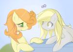 animated animated_comic carrot_top_(mlp) comic derpy_hooves_(mlp) duo earth_pony equid equine female friendship_is_magic furniture hasbro horse mammal my_little_pony pony short_playtime table v-invidia