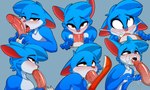 anthro anthro_on_anthro anthro_penetrated anthro_penetrating anthro_penetrating_anthro balls big_penis blue_background blue_body blue_fur blush bodily_fluids cheek_tuft countershading cum cum_drip cum_in_mouth cum_inside cum_on_face cumshot dripping duo ears_down ejaculation erection facial_tuft fellatio fur genital_fluids genitals glans hair half-closed_eyes humanoid_genitalia humanoid_penis licking looking_at_viewer male male/male male_penetrated male_penetrating male_penetrating_male multicolored_body multicolored_fur narrowed_eyes nude open_mouth oral oral_penetration orange_eyes orgasm penetration penile penis penis_lick pink_glans pink_penis pivoted_ears seductive sex shy simple_background surprise surprised_expression tongue tongue_out tuft two_tone_body two_tone_fur white_body white_fur jay-r jay-r_(character) canid canine domestic_cat felid feline felis fox mammal 5:3 hi_res