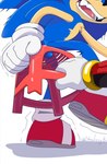 anthro balls black_body black_fur blue_body blue_fur clothing duo footwear fur furniture genitals gloves hair handwear humor male mostly_offscreen_character open_mouth pain shoes stool stuck stuck_balls stuck_genitals tail teeth shadzzy sega sonic_the_hedgehog_(series) shadow_the_hedgehog sonic_the_hedgehog eulipotyphlan hedgehog mammal absurd_res digital_media_(artwork) hi_res