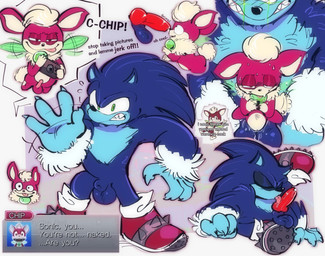 4_fingers animal_genitalia animal_penis anthro autofellatio balls blue_balls blue_sheath camera canine_genitalia canine_penis clothing duo erection fingers fleshlight_position footwear footwear_only fully_sheathed genitals knot knotted_penis licking male male/male masturbation mostly_nude mostly_nude_anthro mostly_nude_male oral oral_masturbation penile penile_masturbation penis red_penis self_lick sheath size_difference solo taking_picture text tongue wings salamikii sega sonic_the_hedgehog_(series) sonic_unleashed chip_(sonic) sonic_the_hedgehog sonic_the_werehog canid canine canis chihuahua domestic_dog eulipotyphlan gaia hedgehog mammal toy_dog werecreature wereeulipotyphlan werehog english_text hi_res multiple_images multiple_scenes