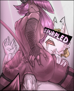 ambiguous_fluids antennae_(anatomy) anthro anus black_border bodily_fluids border butt butt_slap censor_bar clothing collar cowgirl_position drooling duo female fishnet_clothing from_front_position garter_straps hair legwear male male/female obscured_eyes on_bottom on_top penetration raceplay saliva sex slap spanking spread_butt spreading thigh_highs vaginal vaginal_penetration tookiecookies mythology apollo_caelum charlotte_(tookiecookies) alien demon dragon mythological_creature mythological_scalie scalie digital_media_(artwork) hi_res
