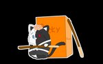 ambiguous_gender cat_tail feral food sherlack_h_wilder solo sticker pocky pocky_and_pretz_day assaundrell domestic_cat felid feline felis mammal 16:10 alpha_channel low_res widescreen