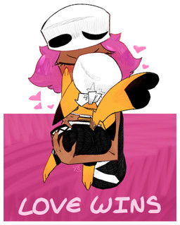 bestiality bestiality_kiss blush camel_toe duo female female/female feral genital_outline heart_symbol holding_partner text tofuuu nintendo pokemon team_skull alkaline_(tofuuu) grunt_(pokemon) pokemon_trainer skull_grunt generation_1_pokemon human mammal pikachu pokemon_(species)