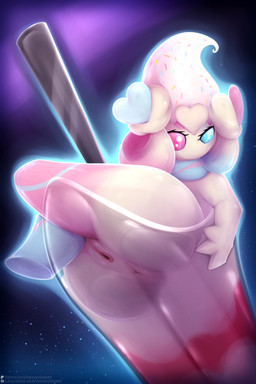 against_surface anus big_butt butt dessert female food genitals glass looking_at_viewer on_glass solo sprinkles thick_thighs vulva visionaryserpent nintendo pokemon alcremie food_creature generation_8_pokemon love_sweet_alcremie pokemon_(species) vanilla_cream_alcremie 2026 2:3 absurd_res hi_res
