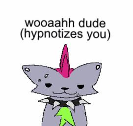 alternative_fashion bracelet collar ear_piercing eyebrow_piercing facial_piercing feet feral foot_focus fur humor hypnosis hypnotizing_viewer jewelry lip_piercing male mind_control mohawk multicolored_body multicolored_fur pawpads paws piercing punk smile smug smug_expression smug_eyes smug_grin solo spiked_bracelet spiked_collar spikes blarfolemule alcatraz_(blarfolemule) domestic_cat felid feline felis mammal animated digital_media_(artwork) pixel_(artwork)