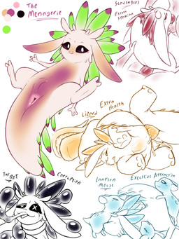 all_the_way_through anal anus bodily_fluids cum cum_inside cum_through fellatio female feral genital_fluids genitals group long_ears lying on_back on_side oral penetration penile penis pink_body raised_tail sex simple_background size_difference solo spitroast tail tentacles text vaginal vulva white_background white_body cha0sapien rain_world videocult menagerie_(cha0sapien) caramel_lizard_(rain_world) lantern_mouse_(rain_world) lizard_(rain_world) slugcat 3:4 absurd_res english_text hi_res model_sheet sketch_page